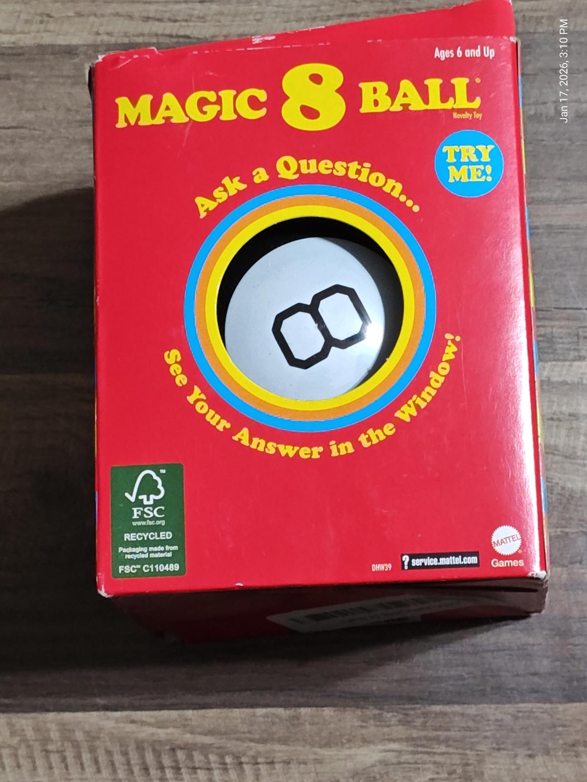 Magic 8 Ball Retro Themed Novelty Fortune Teller Kids Toy Ask And Receive Answer