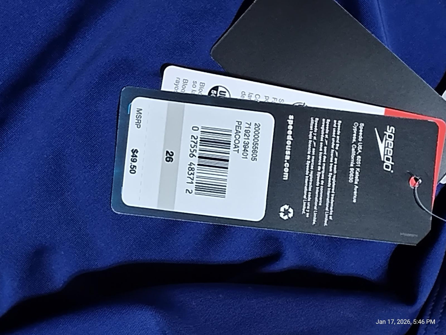 Speedo Women's ProLT One-Piece, Speedo Navy, 26