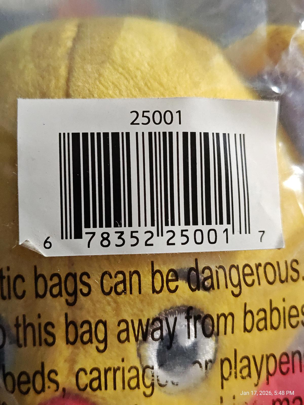 Daniel Tiger's Neighborhood Tiger Mini Plush 7 in