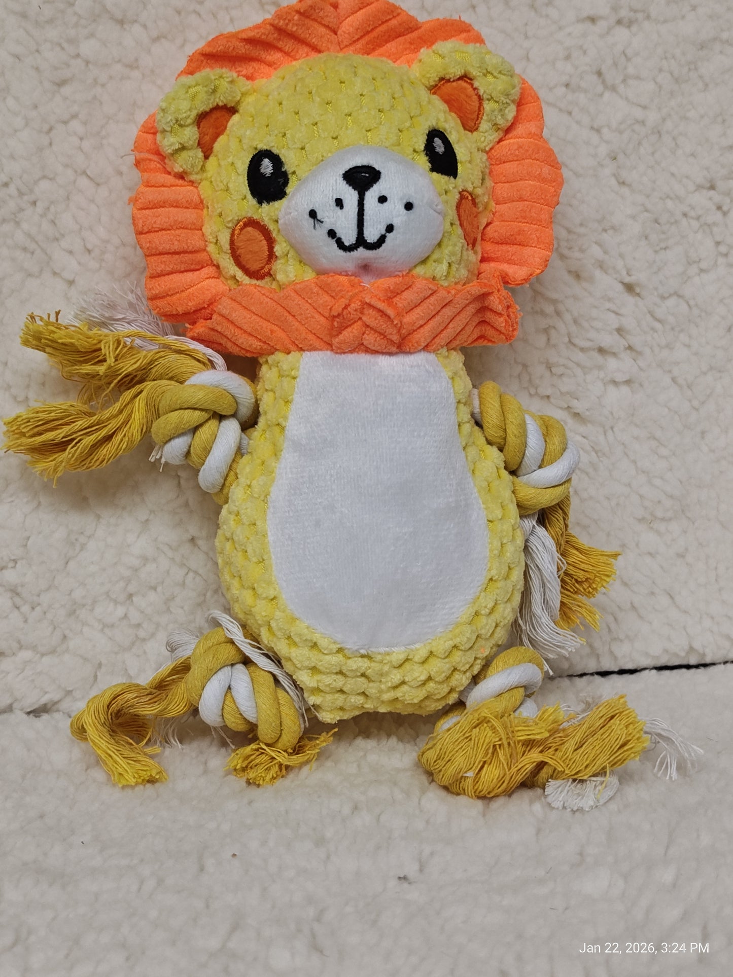 Dog Toys Various Types Stuffed, Crinkle or Tug