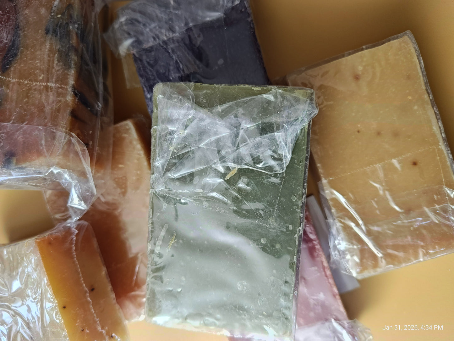 Handmade Soap Bar 4+oz All Natural, High Lather With essential Oils