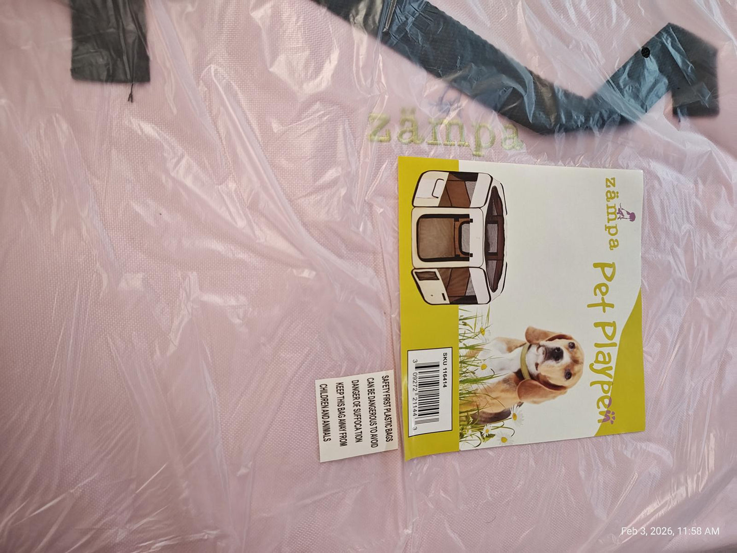 Dog Playpen Small Extra Tall Portable Pop Up Playpen for Dog /Pets