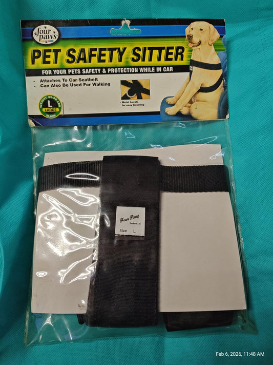 Car Safety Harness  Pet Safety Dog Sitter Large 35 to 50 Pounds