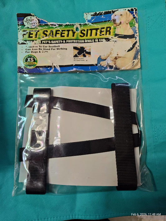 Car Safety Harness Pet Safety Dog Sitter Xtra Small 5 to 10 pounds