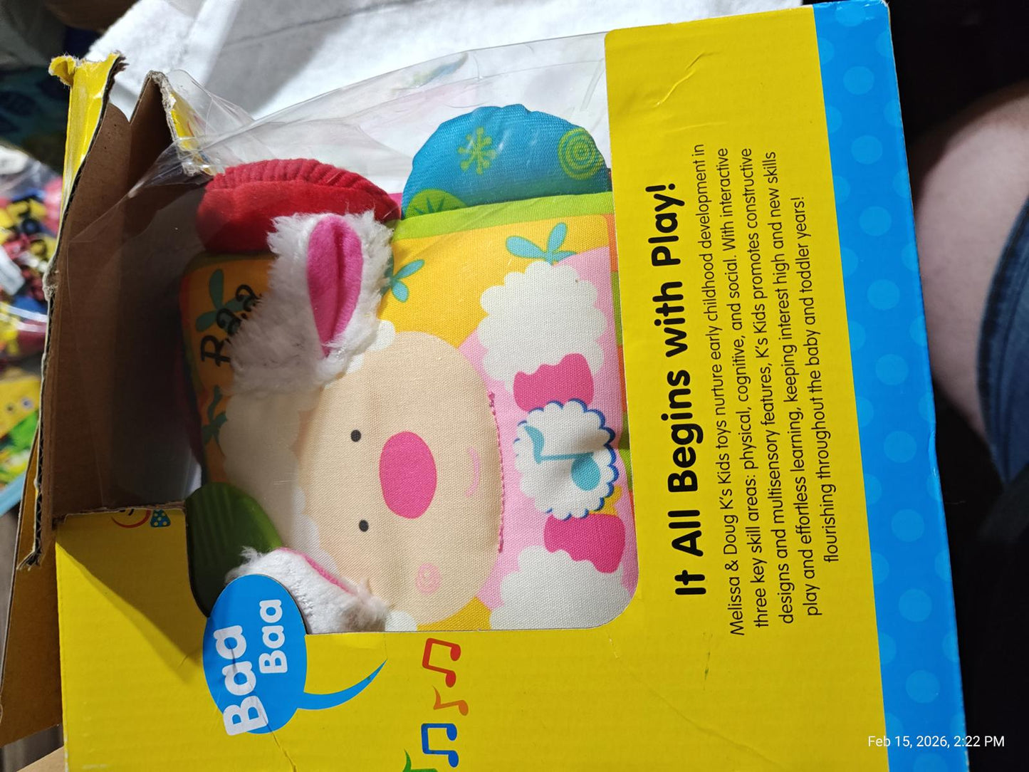 Melissa & Doug K's Kids - Musical Farmyard Cube