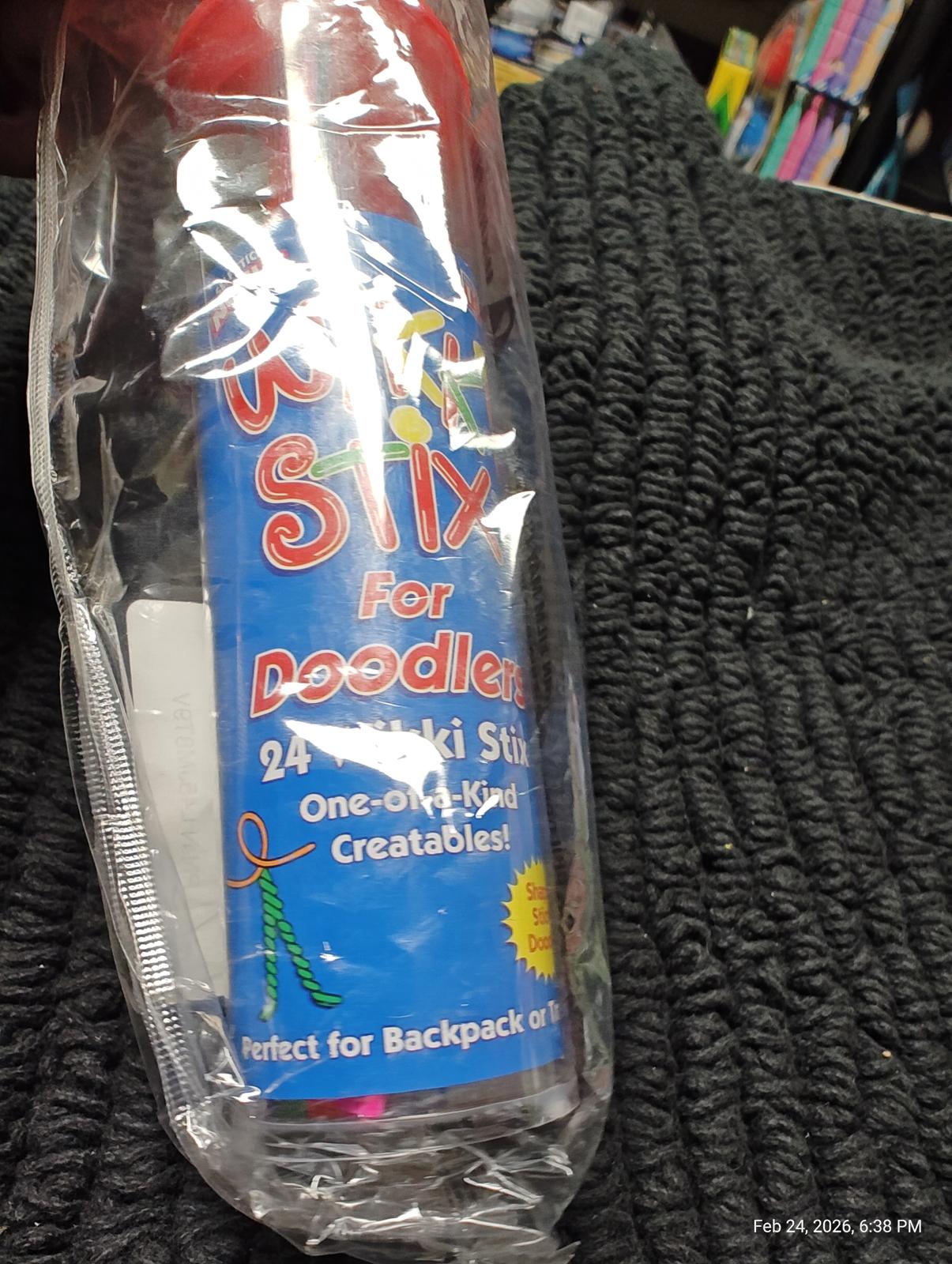 Wikki Stix for Doodlers - Kid's Travel Essential: Portable Creativity...