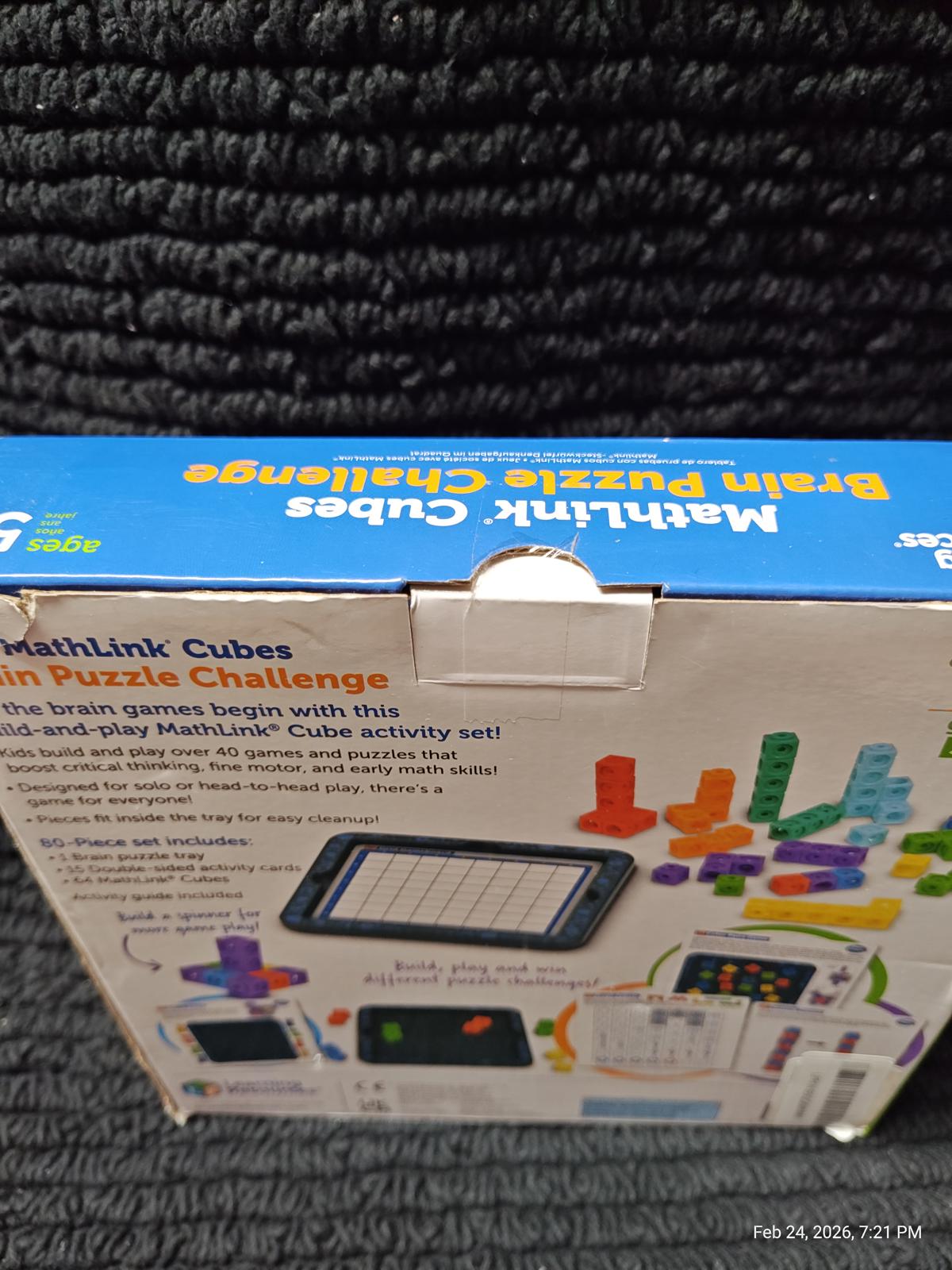 Mathlink Cubes Brain Puzzle Challenge by Learning Resources – Engage & Educate