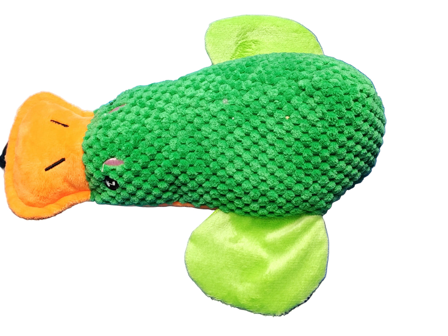 Green and Orange platypus toy