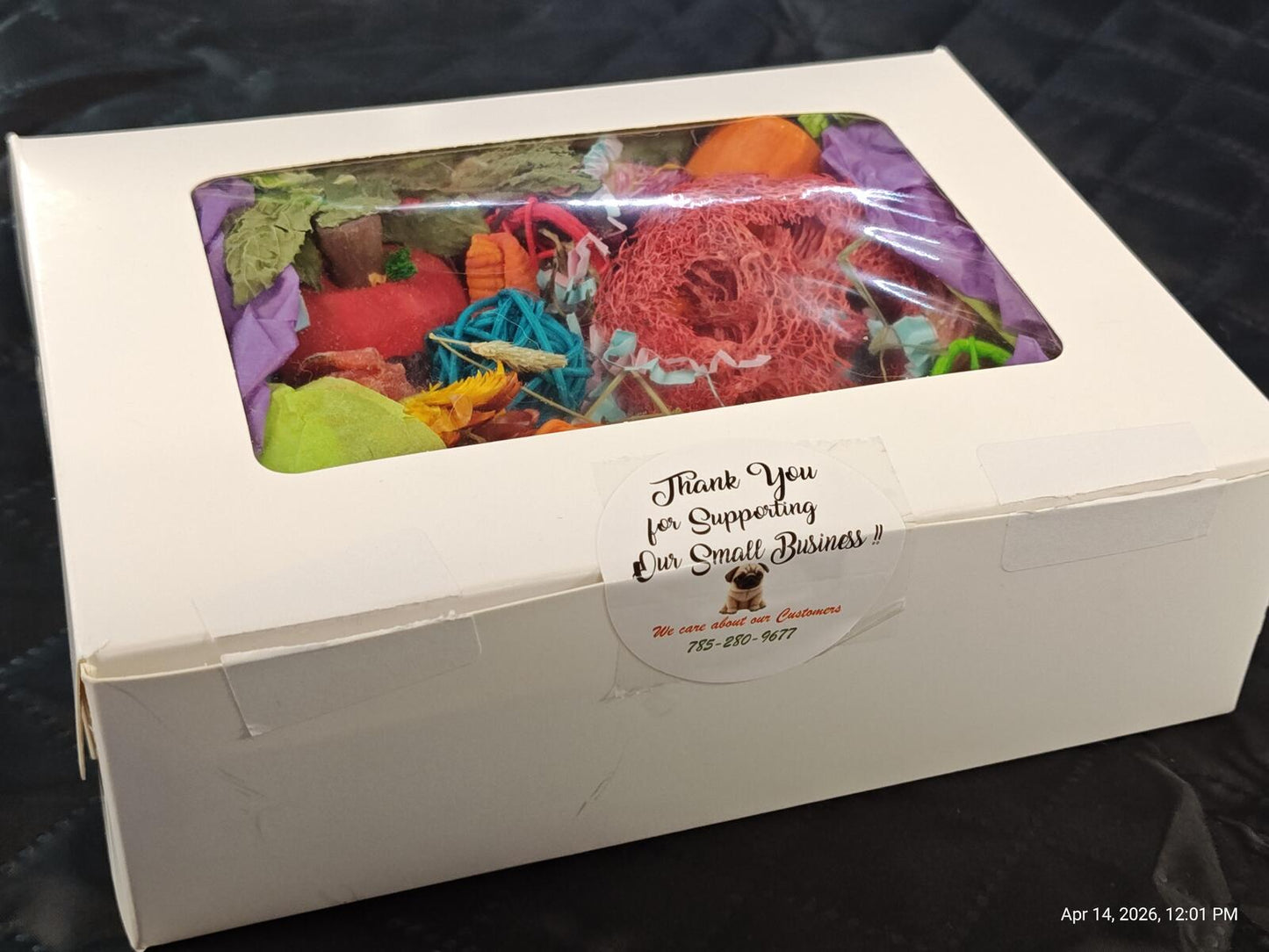 Play & Chew Fun  "No More Boredom" Box - Chinchillas, Guinea Pigs, Rabbits, Rats