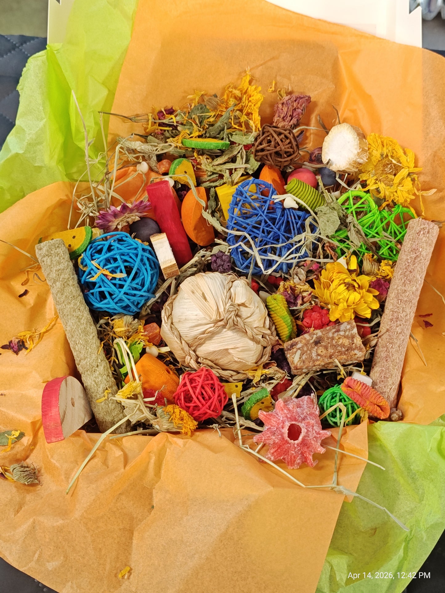 Ultimate Toy, Chew and Treat box for Guinea Pigs, Chinchillas, Rabbits & Rats