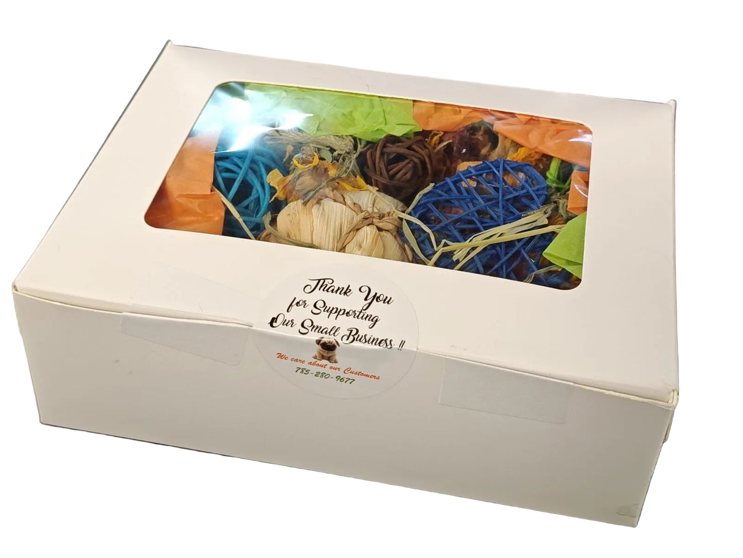 Play & Chew Fun  "No More Boredom" Box - Chinchillas, Guinea Pigs, Rabbits, Rats