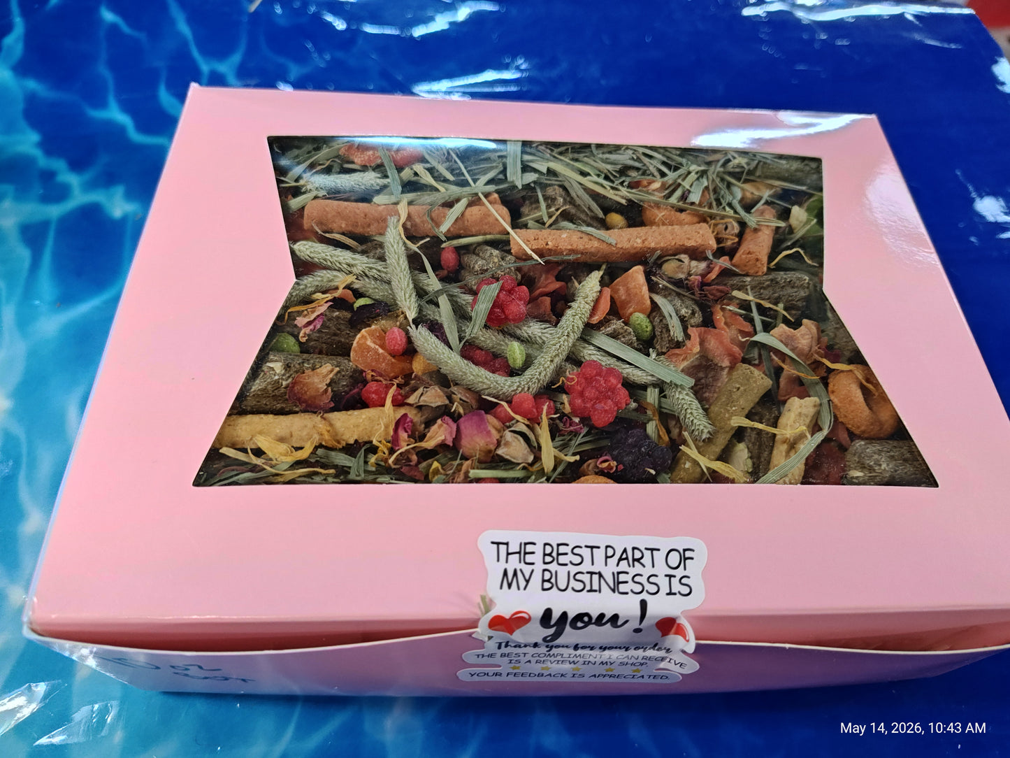 Ultimate Toy, Chew and Treat box for Guinea Pigs, Chinchillas, Rabbits & Rats