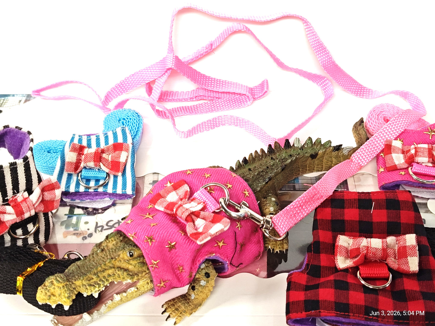 Harness & Leash for Mini Pets (Bearded Dragons, Rats, Hamsters, Etc.