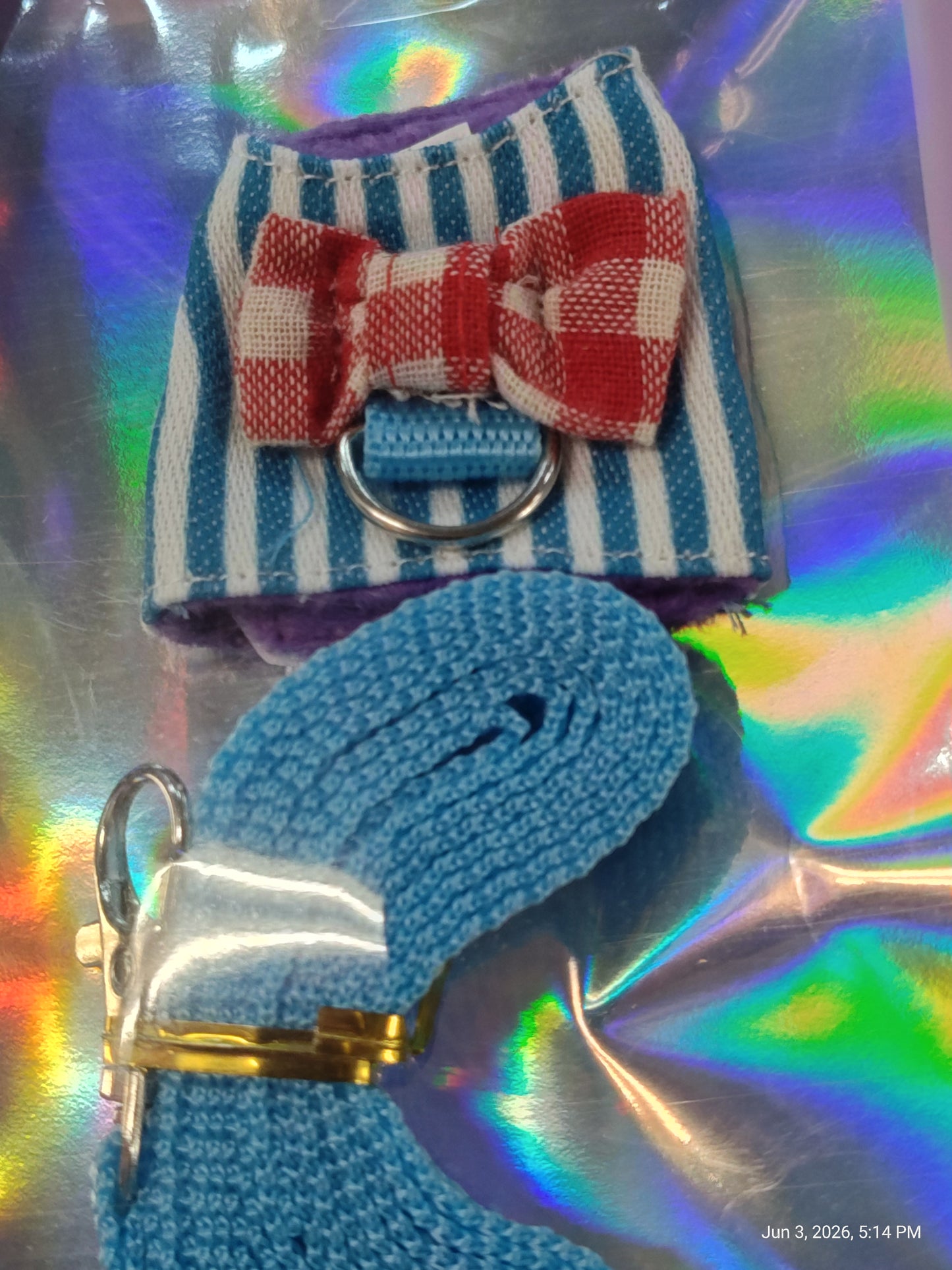 Harness & Leash for Mini Pets (Bearded Dragons, Rats, Hamsters, Etc.