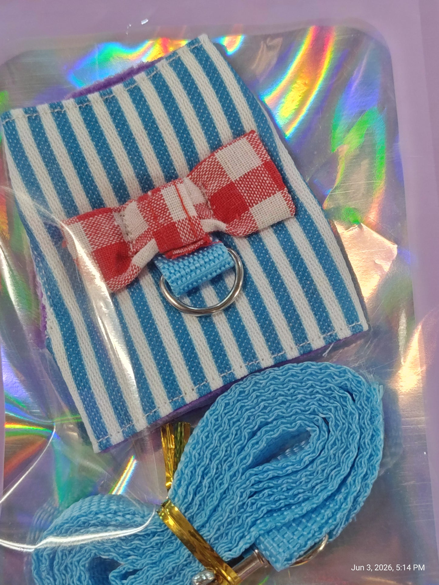 Harness & Leash for Mini Pets (Bearded Dragons, Rats, Hamsters, Etc.
