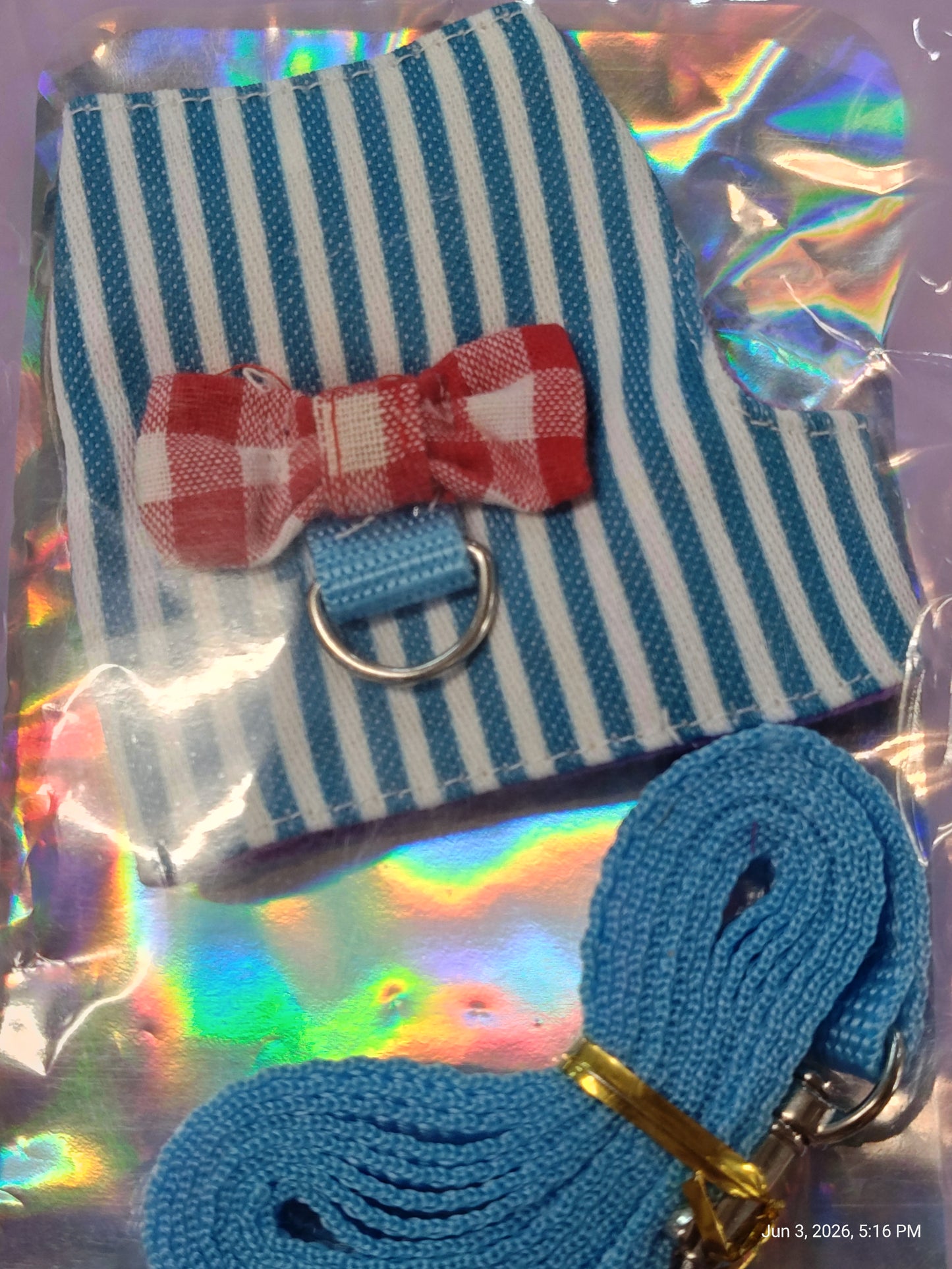 Harness & Leash for Mini Pets (Bearded Dragons, Rats, Hamsters, Etc.
