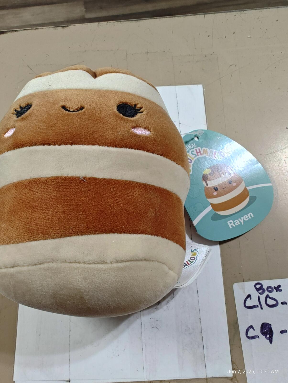 NWT Rayen the Pancake Stack 5" Squishmallow S5 #981-2