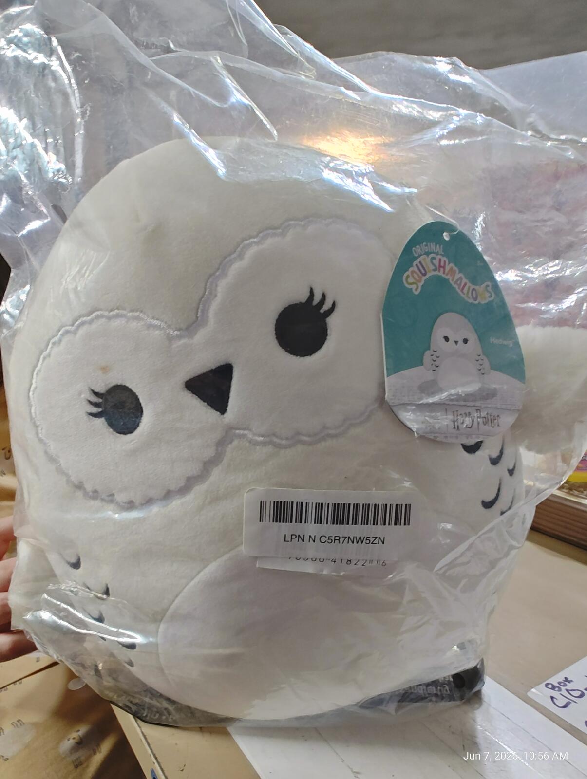 Squishmellow Harry Potter NWT Hedwig Never Opened Factory Sealed