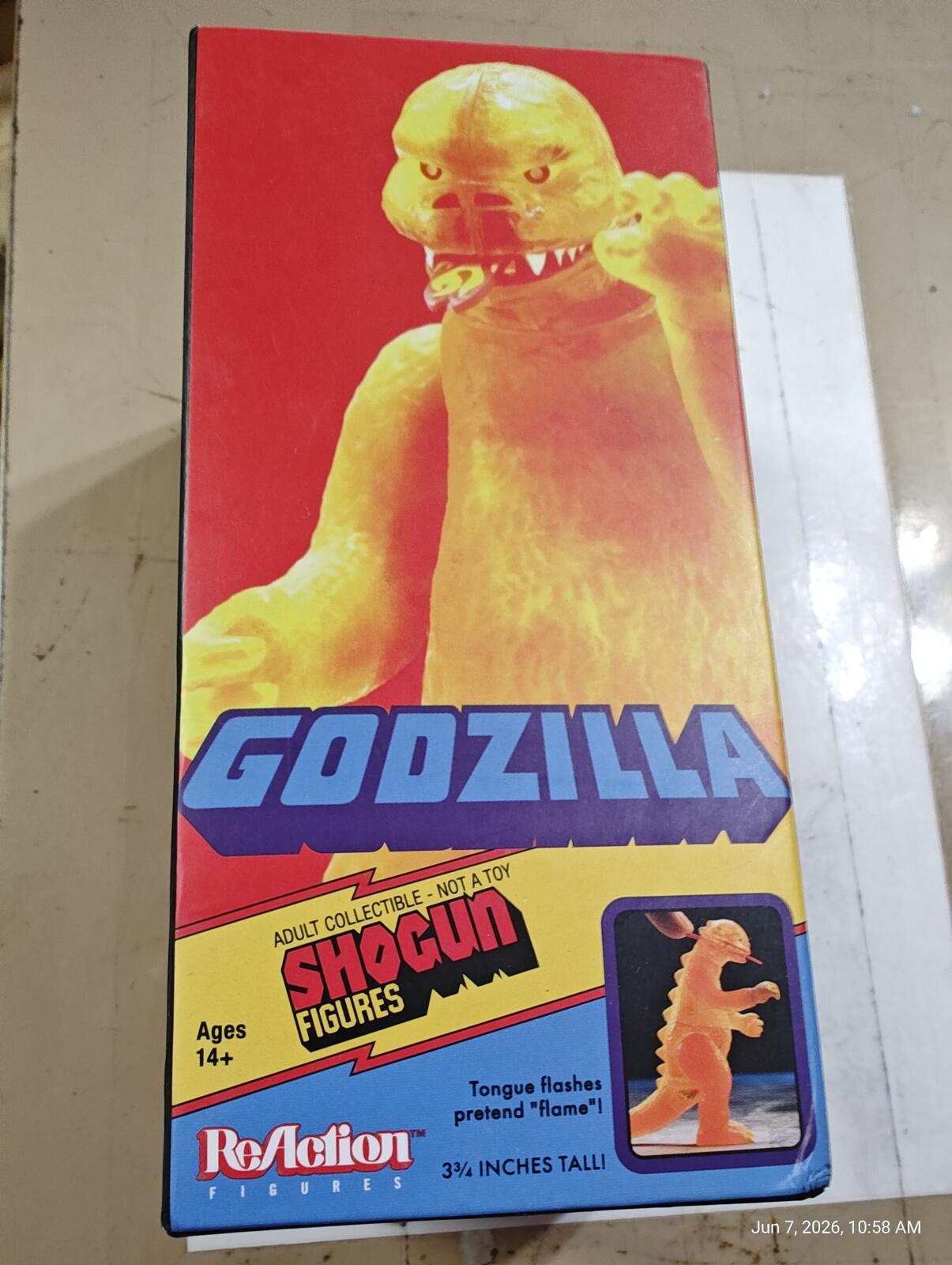 SUPER 7 SHOGUN  GODZILLA  3.75" FIGURE