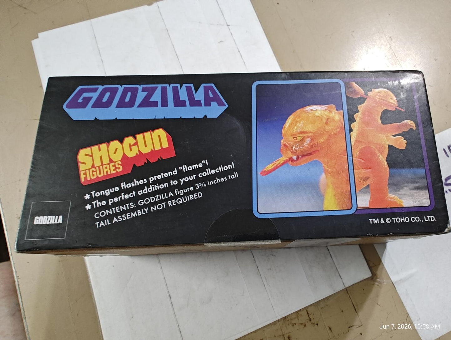 SUPER 7 SHOGUN  GODZILLA  3.75" FIGURE