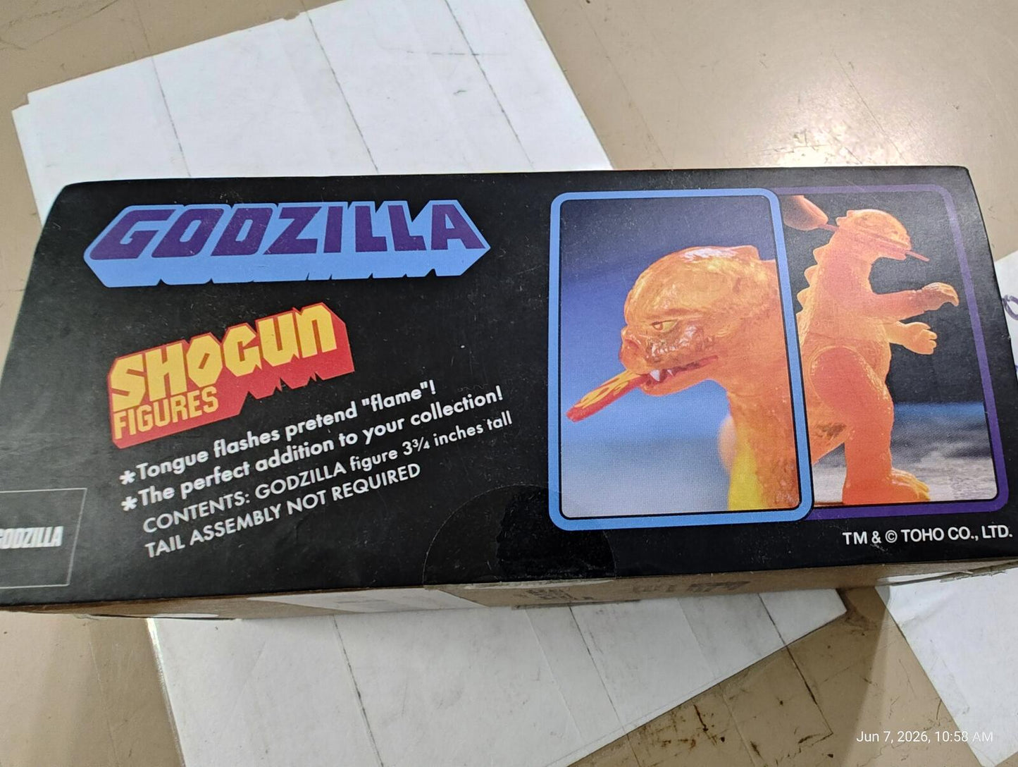SUPER 7 SHOGUN  GODZILLA  3.75" FIGURE