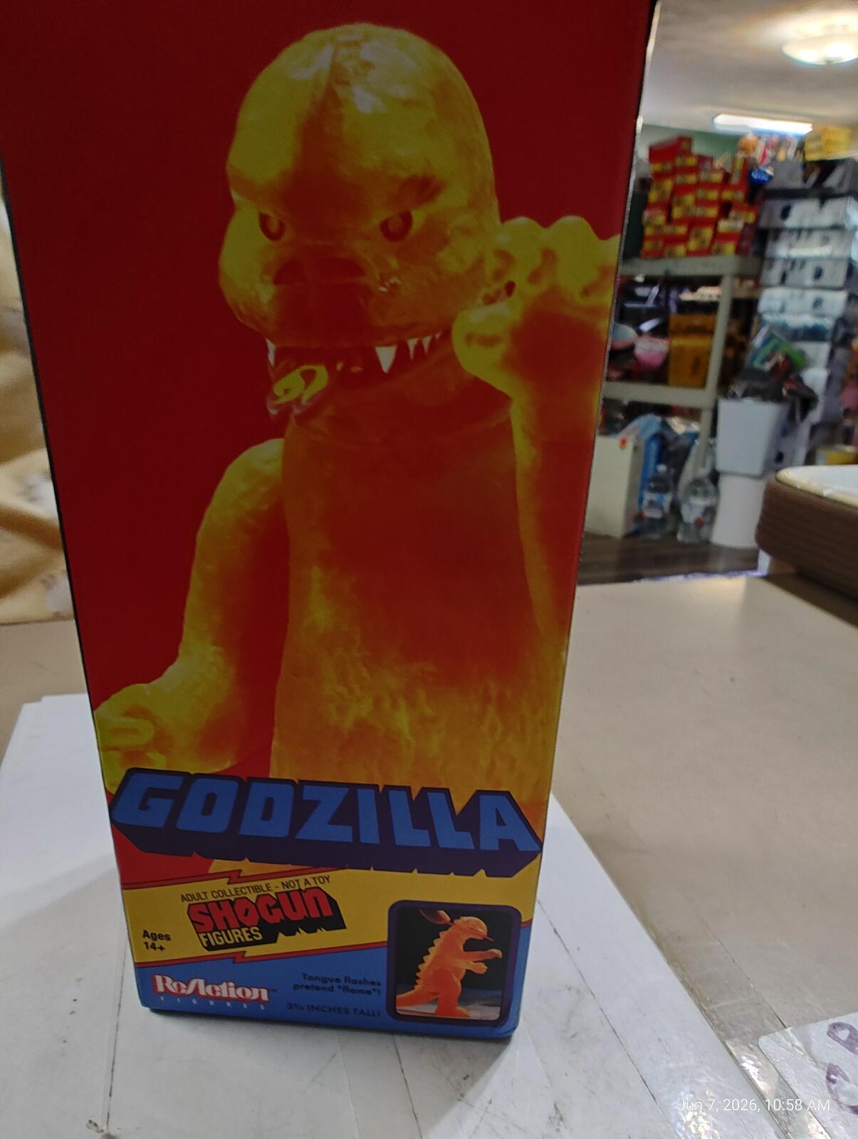 SUPER 7 SHOGUN  GODZILLA  3.75" FIGURE