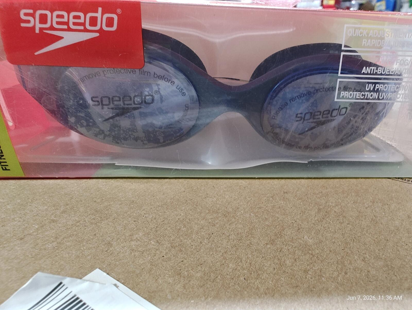 Speedo Unisex Adult Swim Goggles Hydrosity One Size