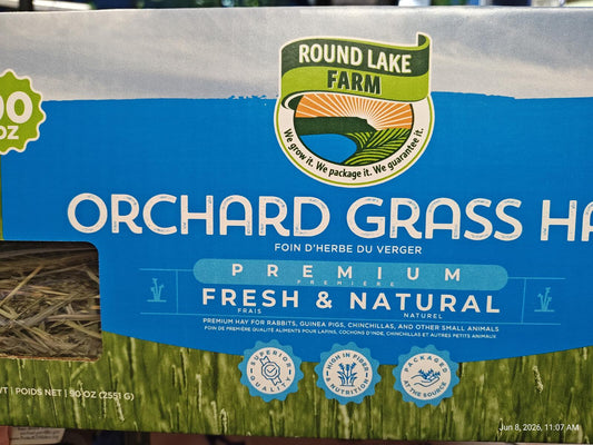 Orchard Grass Hay for Pets  90 oz Box