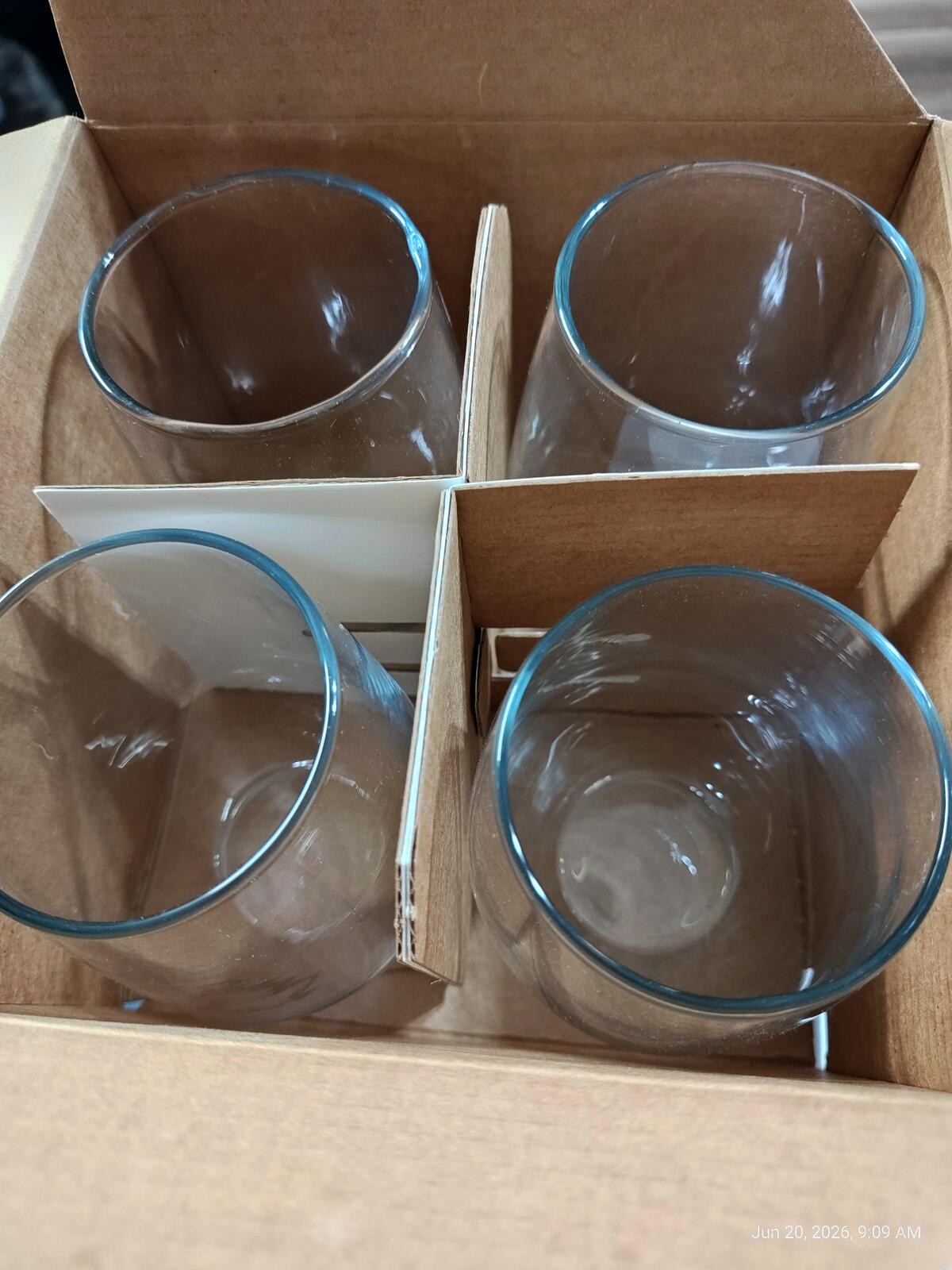 Anchor Hocking Vienna Stemless Glass ( 4pack) 15 ounce