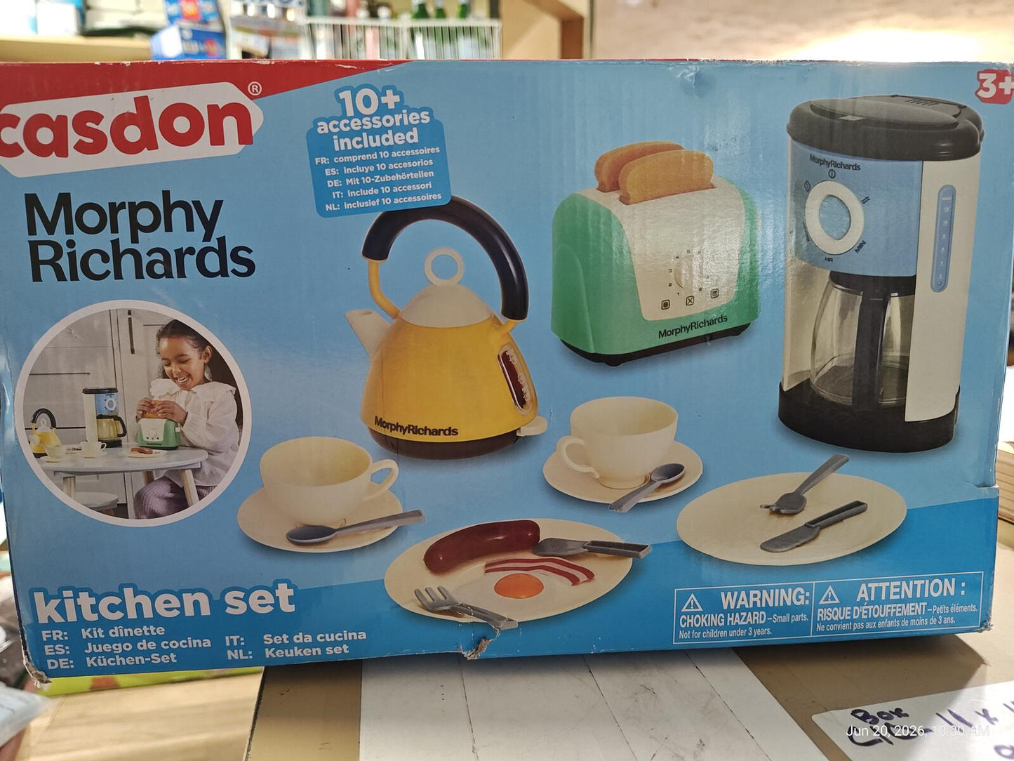 Morphy Richards Toys - Complete Kitchen Set - Toy Appliance Playset for Kids ...