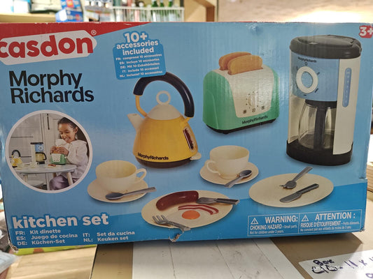 Morphy Richards Toys - Complete Kitchen Set - Toy Appliance Playset for Kids ...