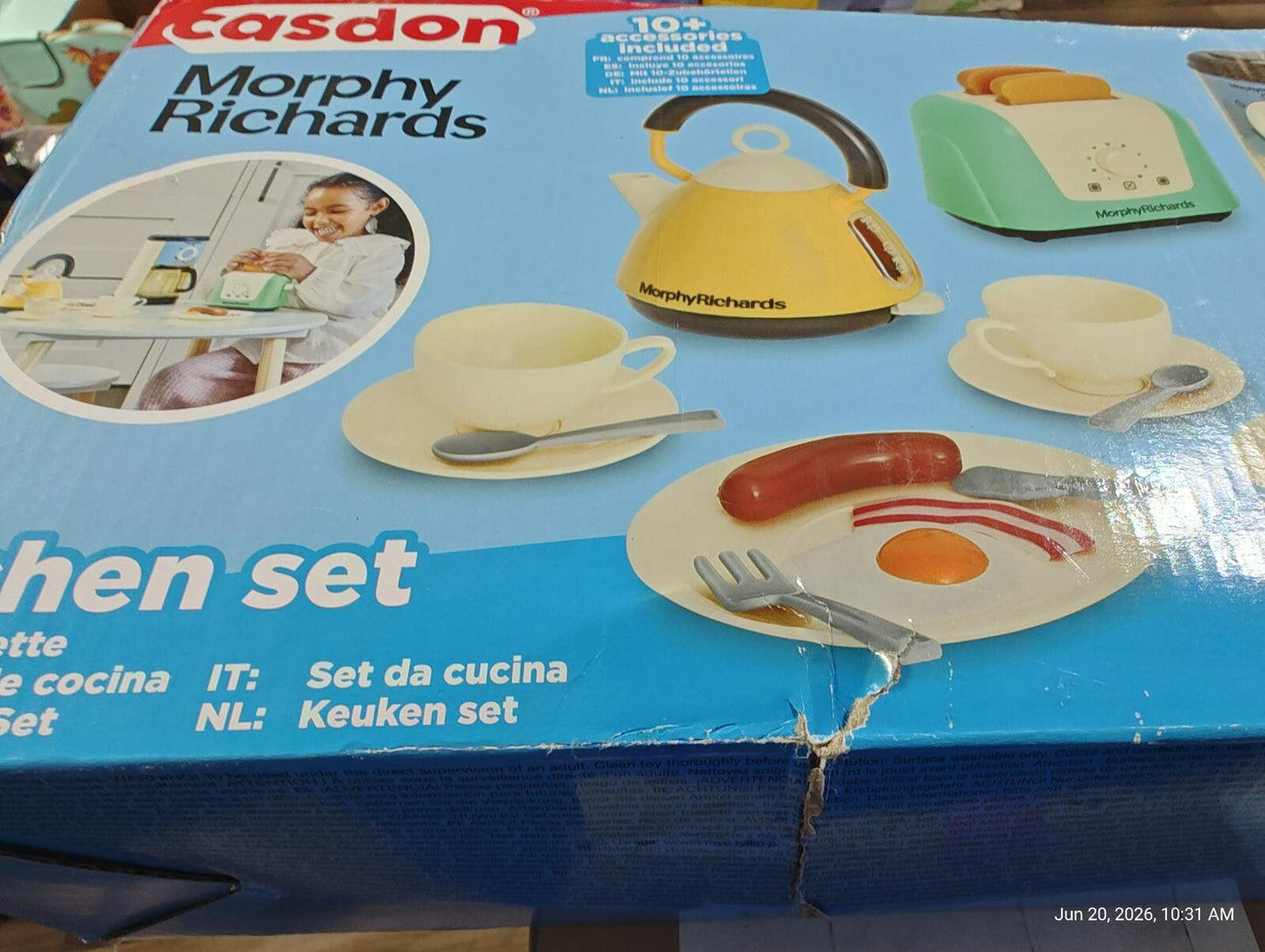 Morphy Richards Toys - Complete Kitchen Set - Toy Appliance Playset for Kids ...