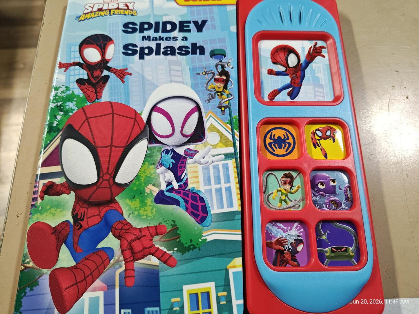 Disney Junior Marvel Spidey and His Amazing Friends: Spidey Makes a Splash Sound