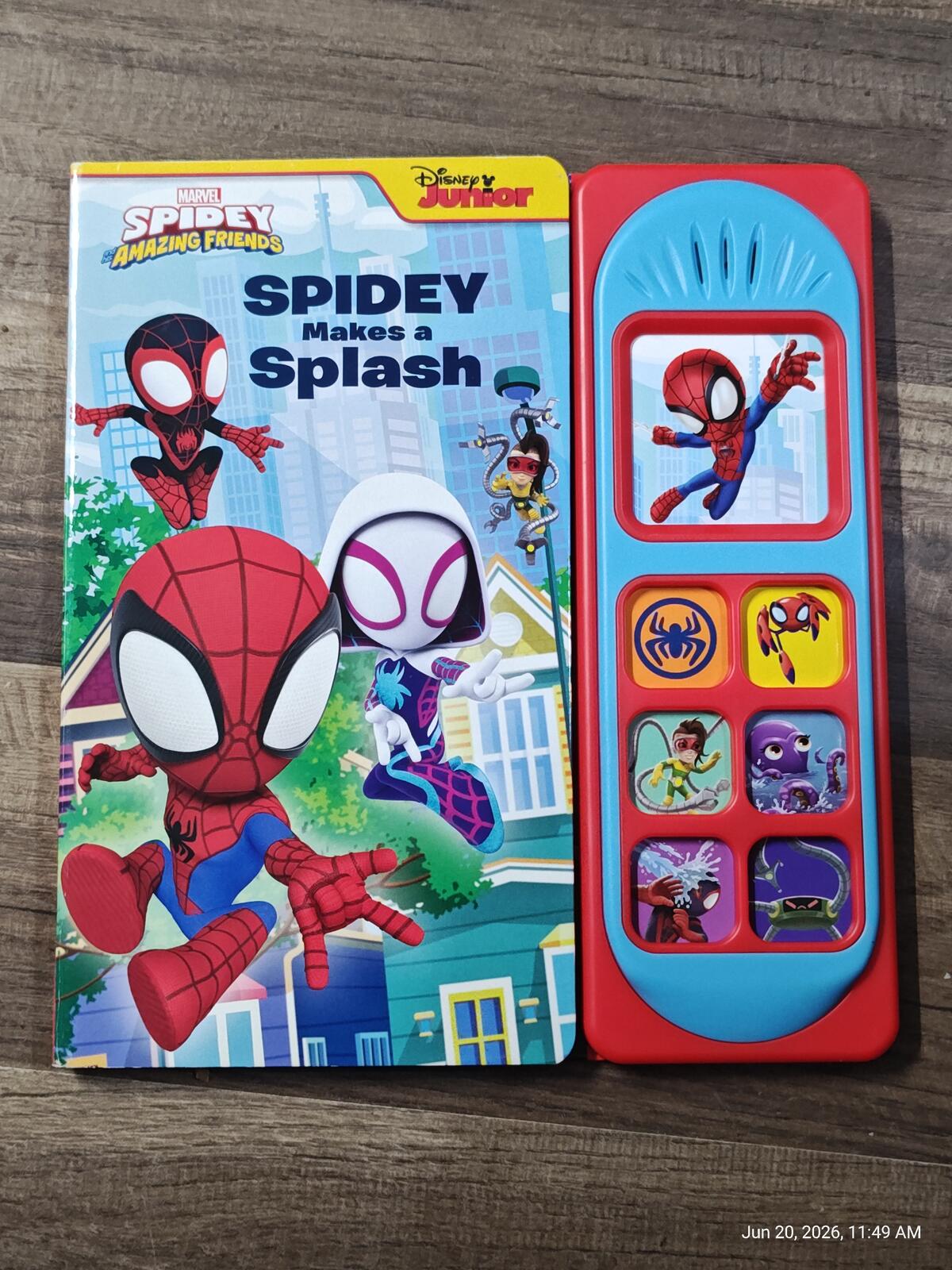 Disney Junior Marvel Spidey and His Amazing Friends: Spidey Makes a Splash Sound