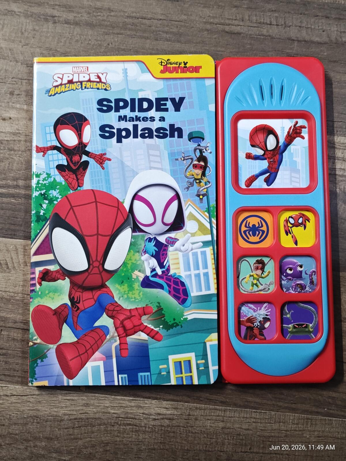 Disney Junior Marvel Spidey and His Amazing Friends: Spidey Makes a Splash Sound