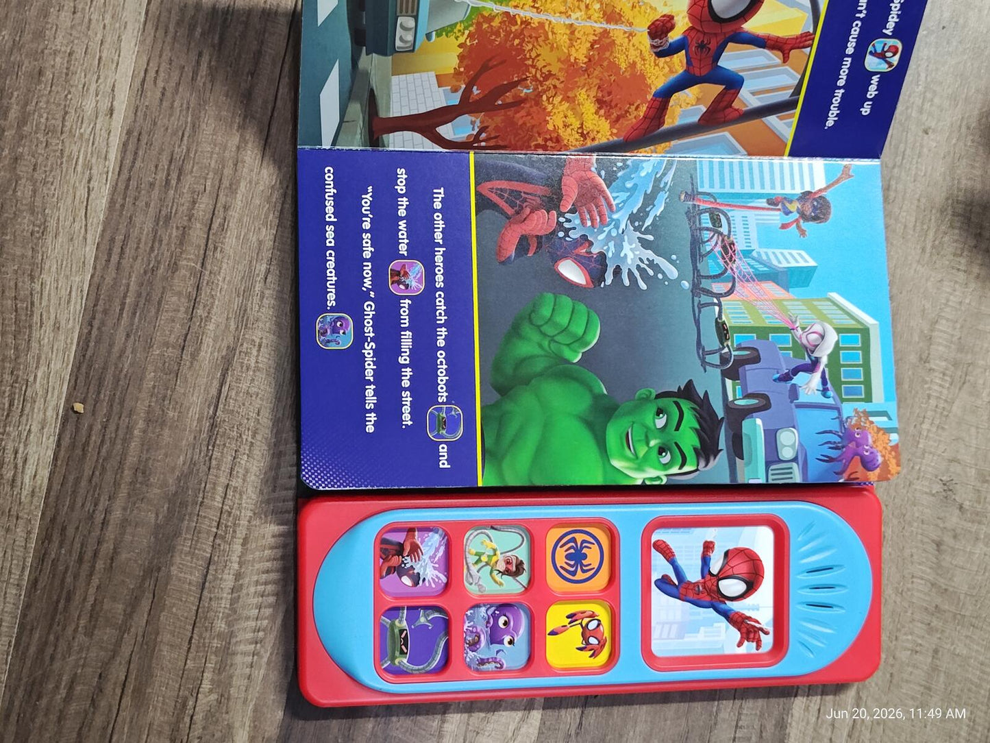 Disney Junior Marvel Spidey and His Amazing Friends: Spidey Makes a Splash Sound