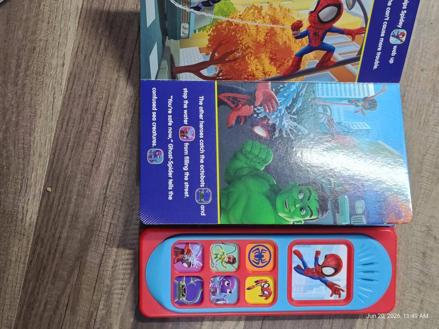 Disney Junior Marvel Spidey and His Amazing Friends: Spidey Makes a Splash Sound