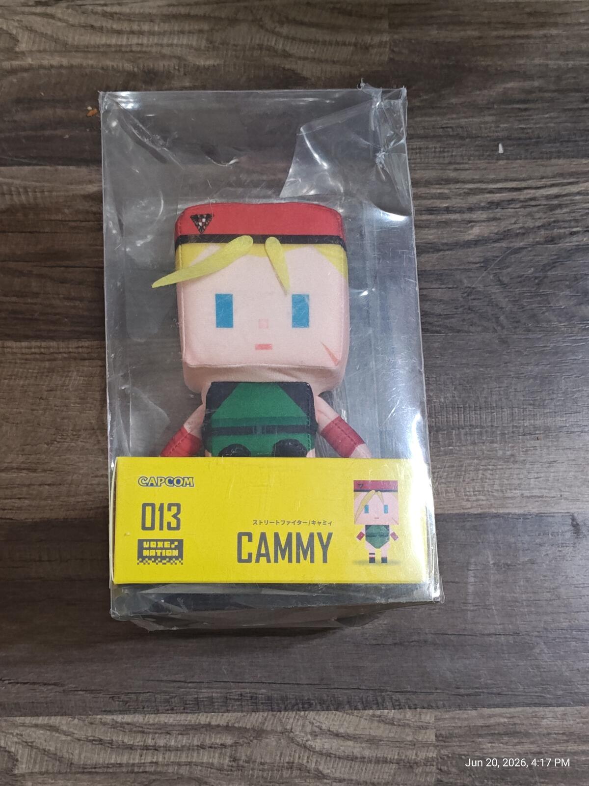*NEW* Street Fighter: Cammy Voxenation Plush by Capcom