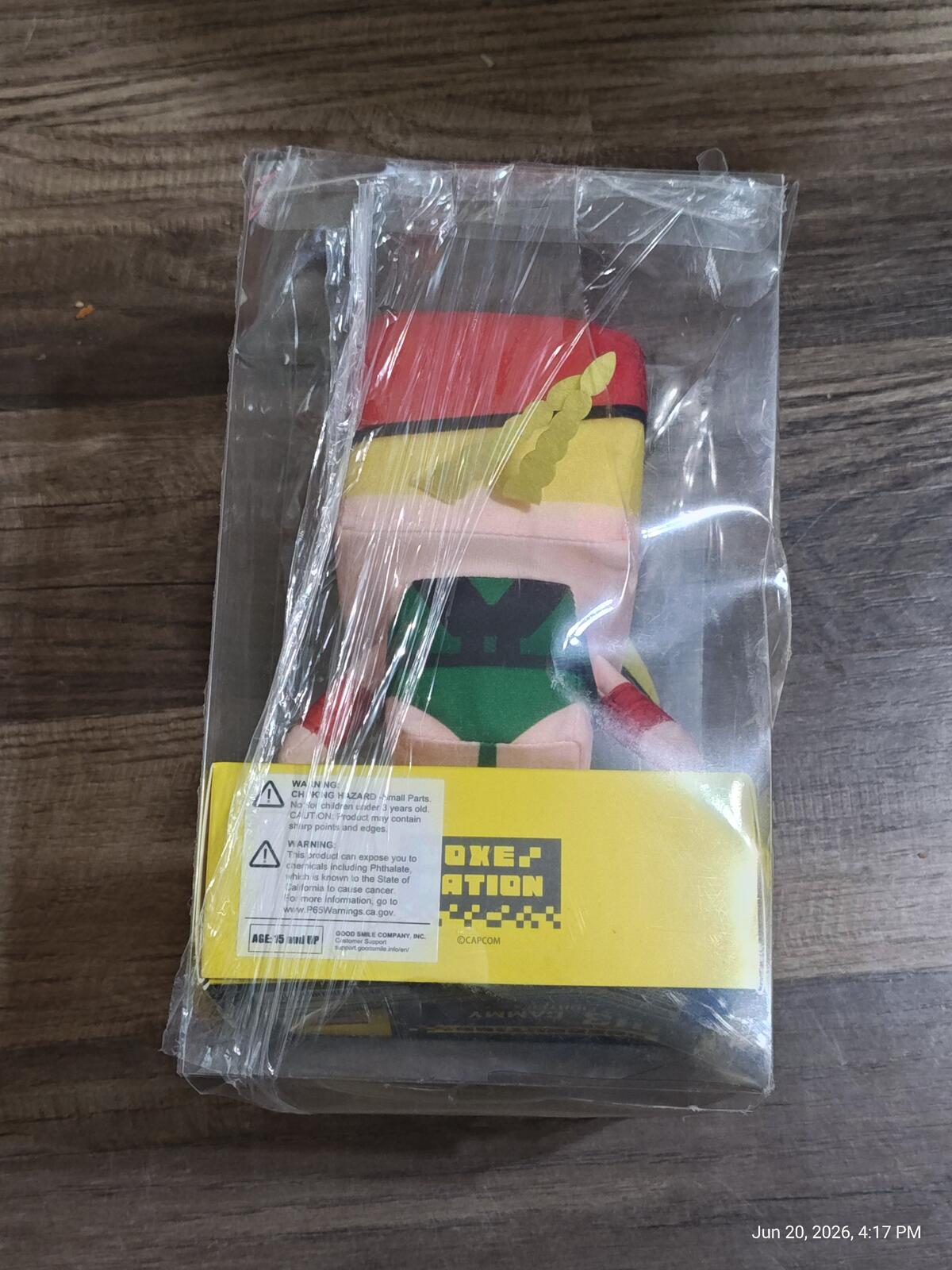 *NEW* Street Fighter: Cammy Voxenation Plush by Capcom