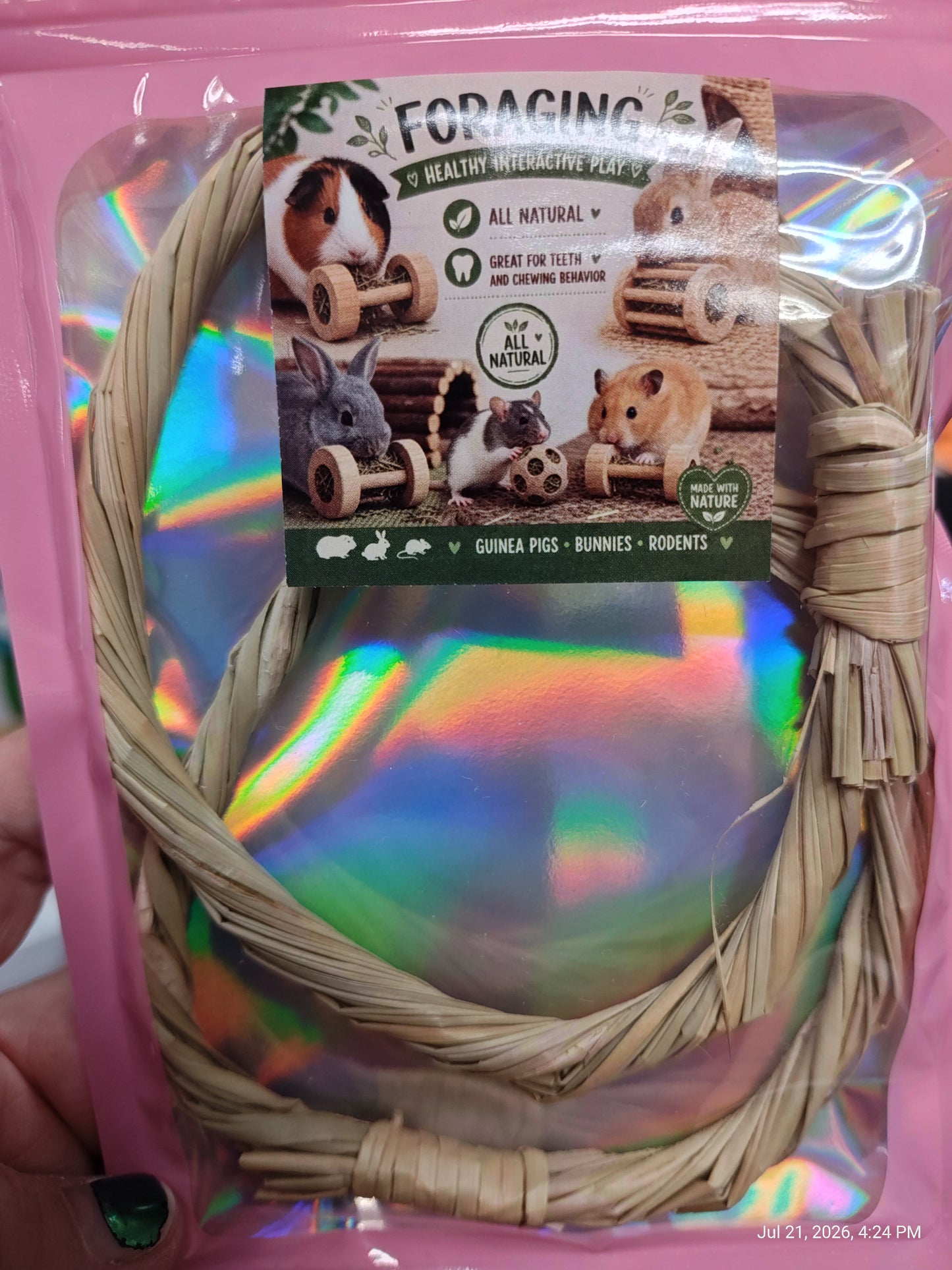 Play & Chew Toys & More Perfect for Cavy, Rabbits & Rodents