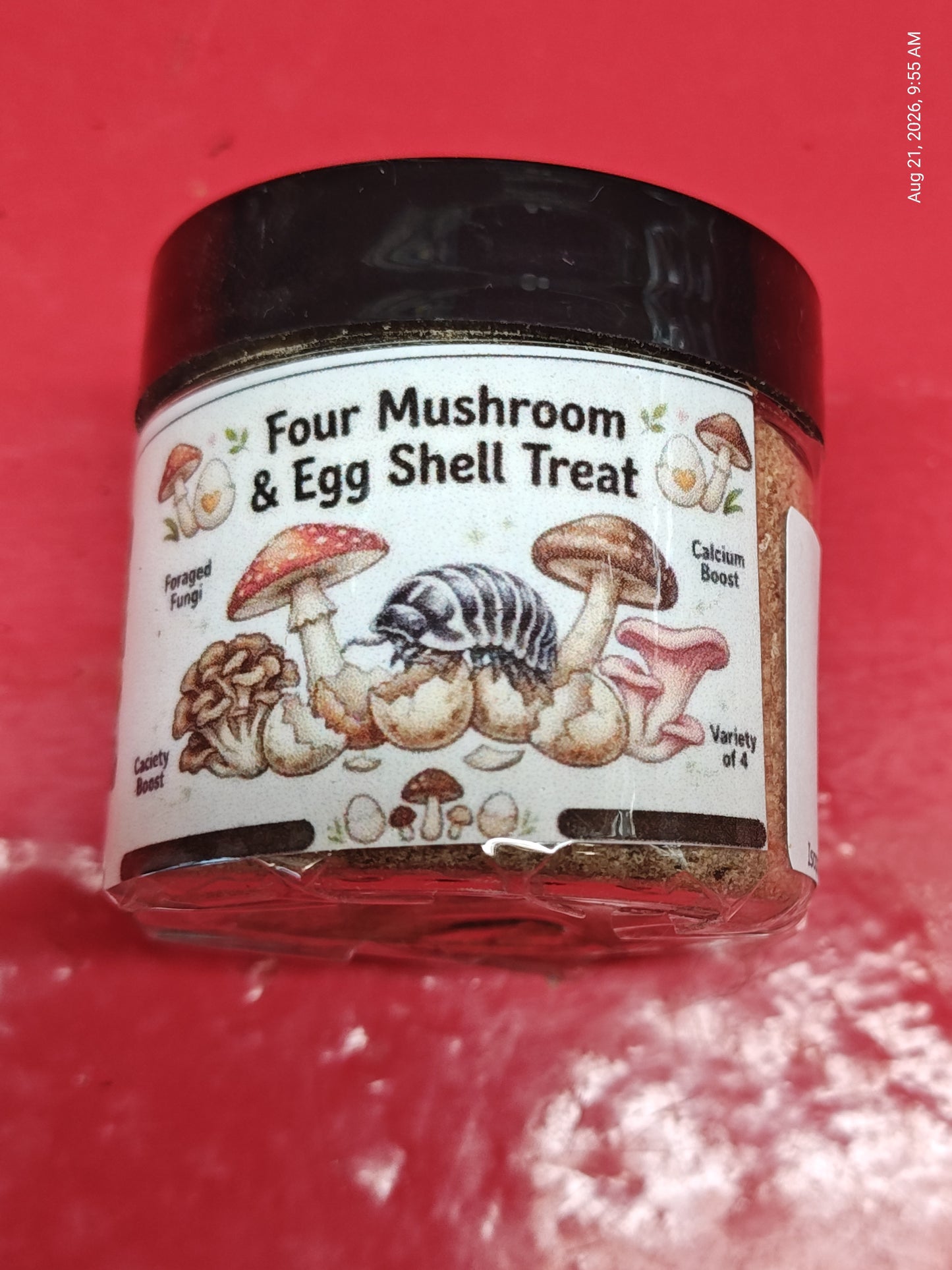 Isopod & Invertebrate Treat 4 Mushroom/Egg Shell Treat