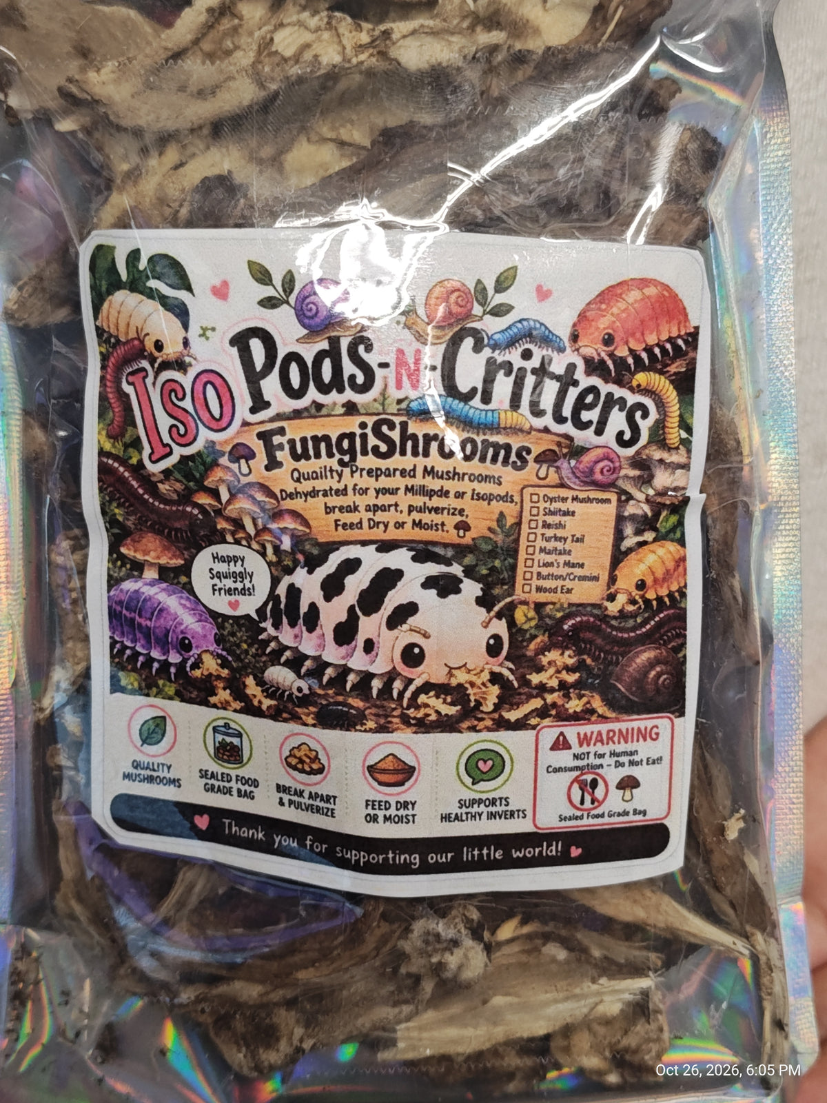 Isopod Invertebrate Fungi Strips – A Treat Your Pods Will LOVE! | PNC Family FInds