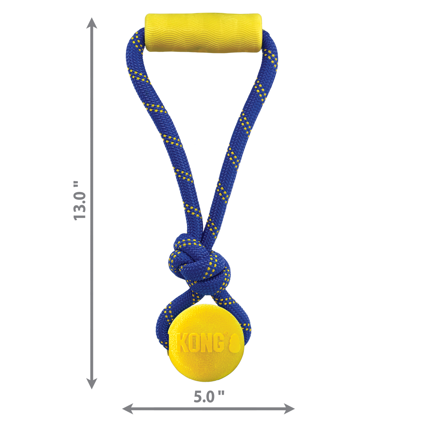 Kong Jaxx Brights Tug w/Ball Medium