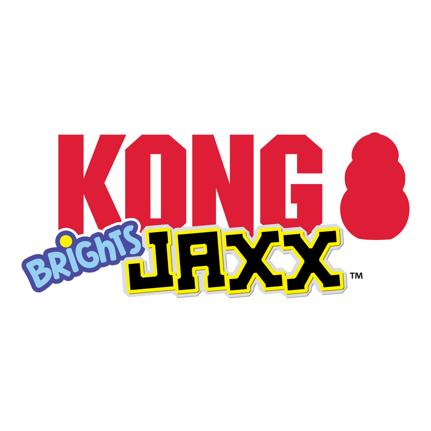 Kong Jaxx Brights Tug w/Ball Medium