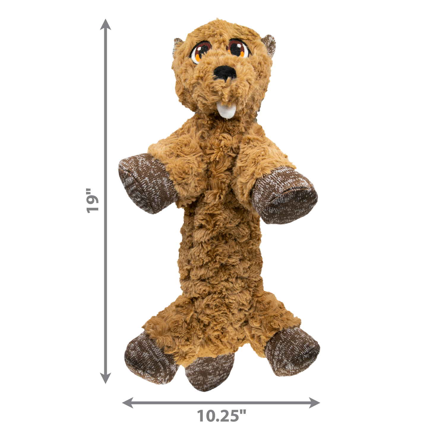 Kong Low Stuff Flopzie Beaver Medium