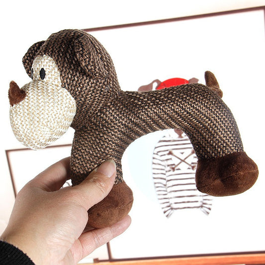 Chew Knit Critter Dog Toys