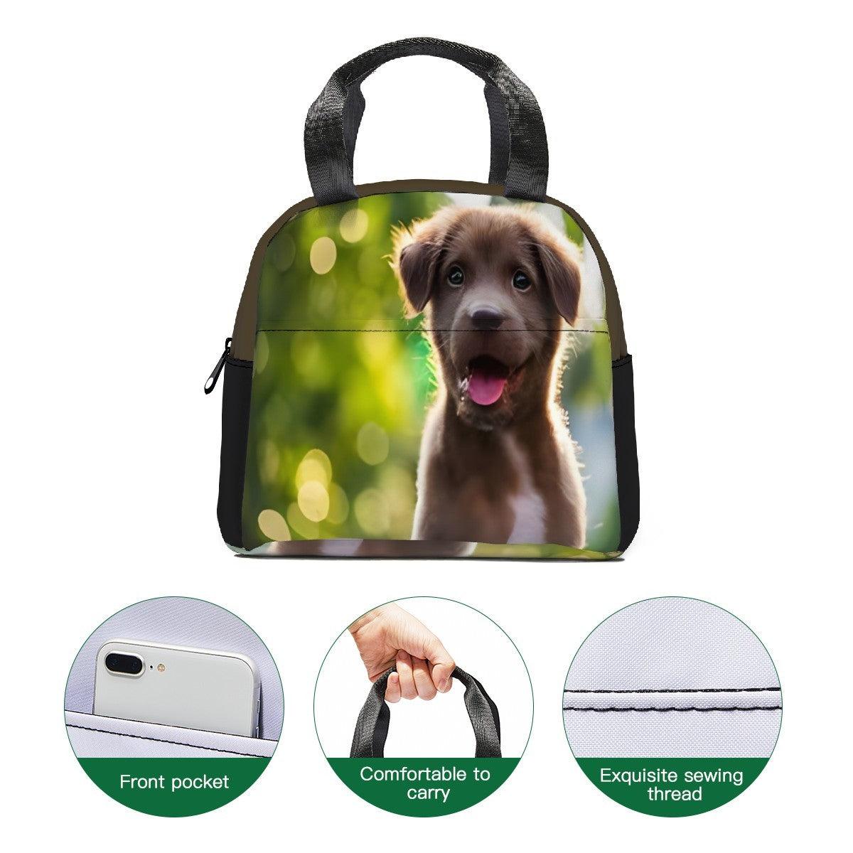 Personalized Photo Lunch Bag | Custom Printed Insulated Tote | Unique Gift for Work, School & Outdoors