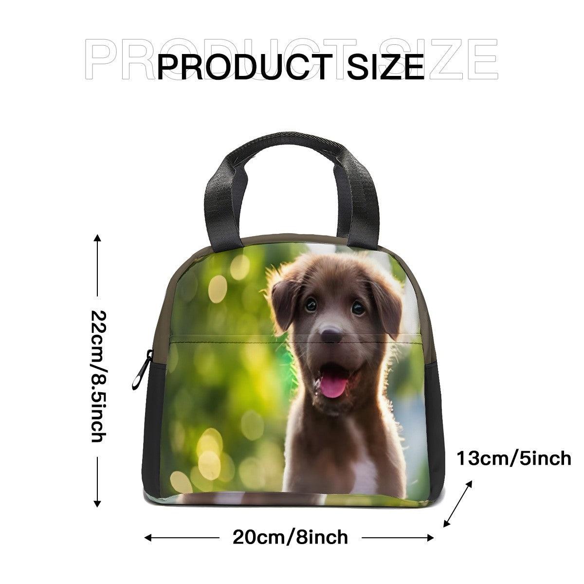 Personalized Photo Lunch Bag | Custom Printed Insulated Tote | Unique Gift for Work, School & Outdoors