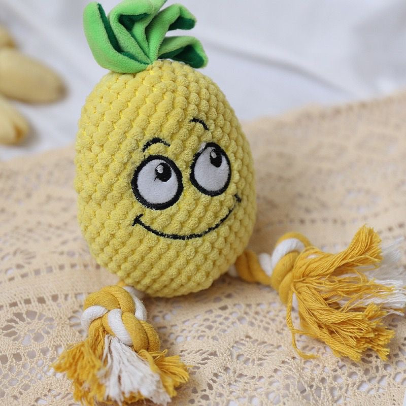 Fruit Dog Toys – Squeaky Fun