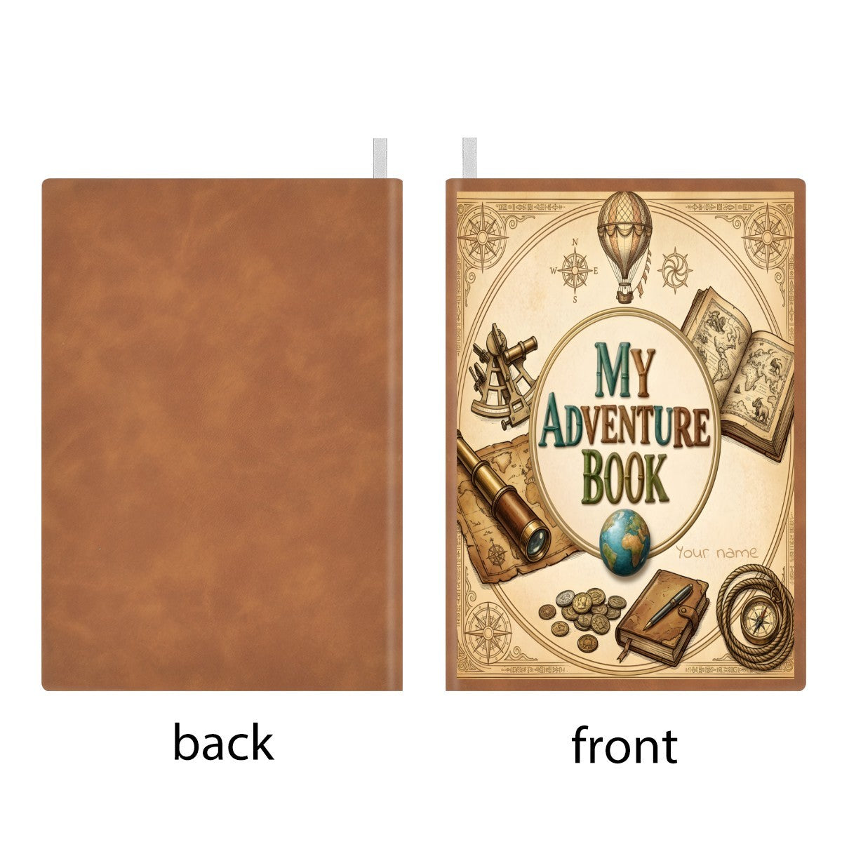 Personalized My Adventure Book | Custom Name A5 Travel Journal